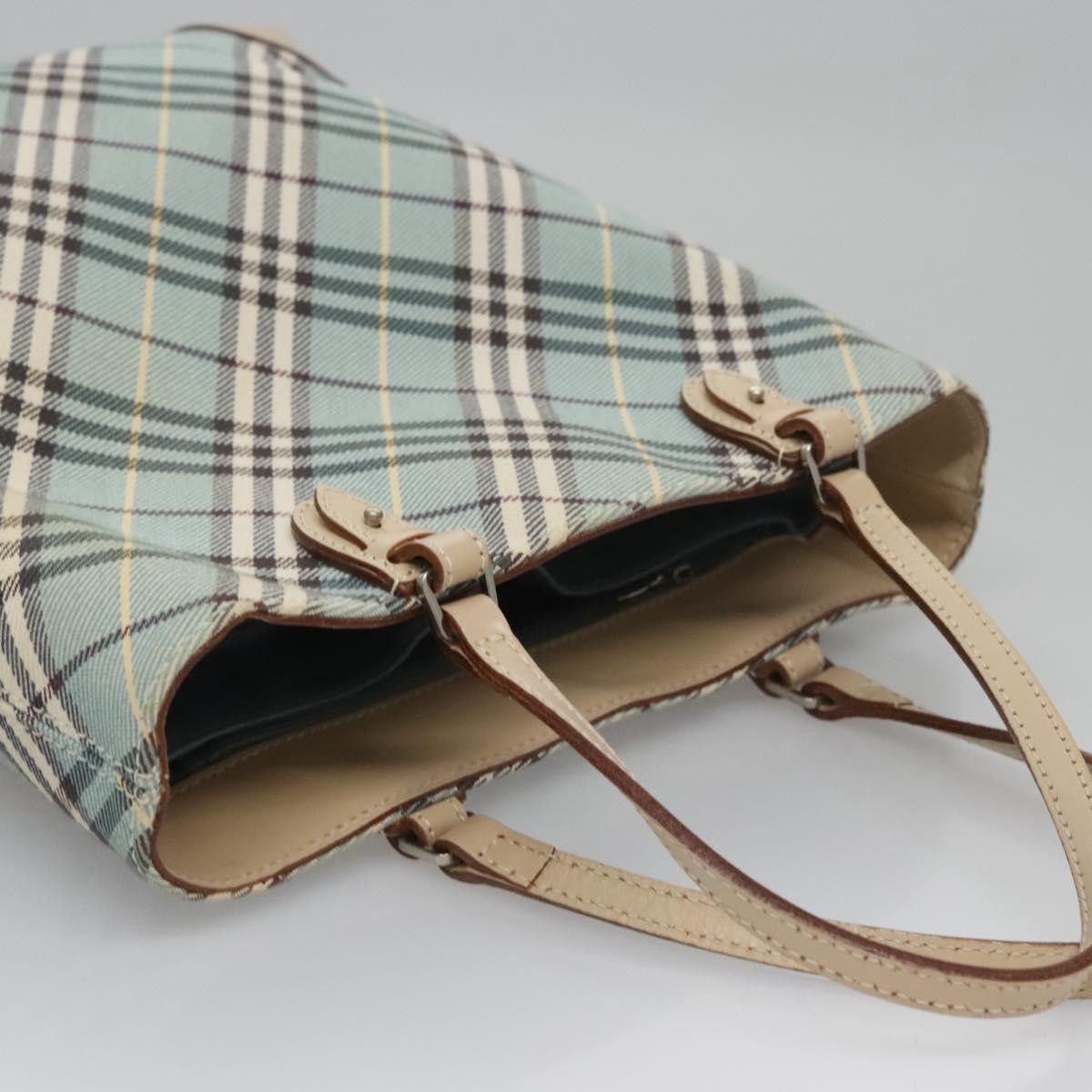 Burberry Blue Label Blue Canvas Tote Bag (Pre-Owned) Size ONE SIZE - 16 Thumbnail