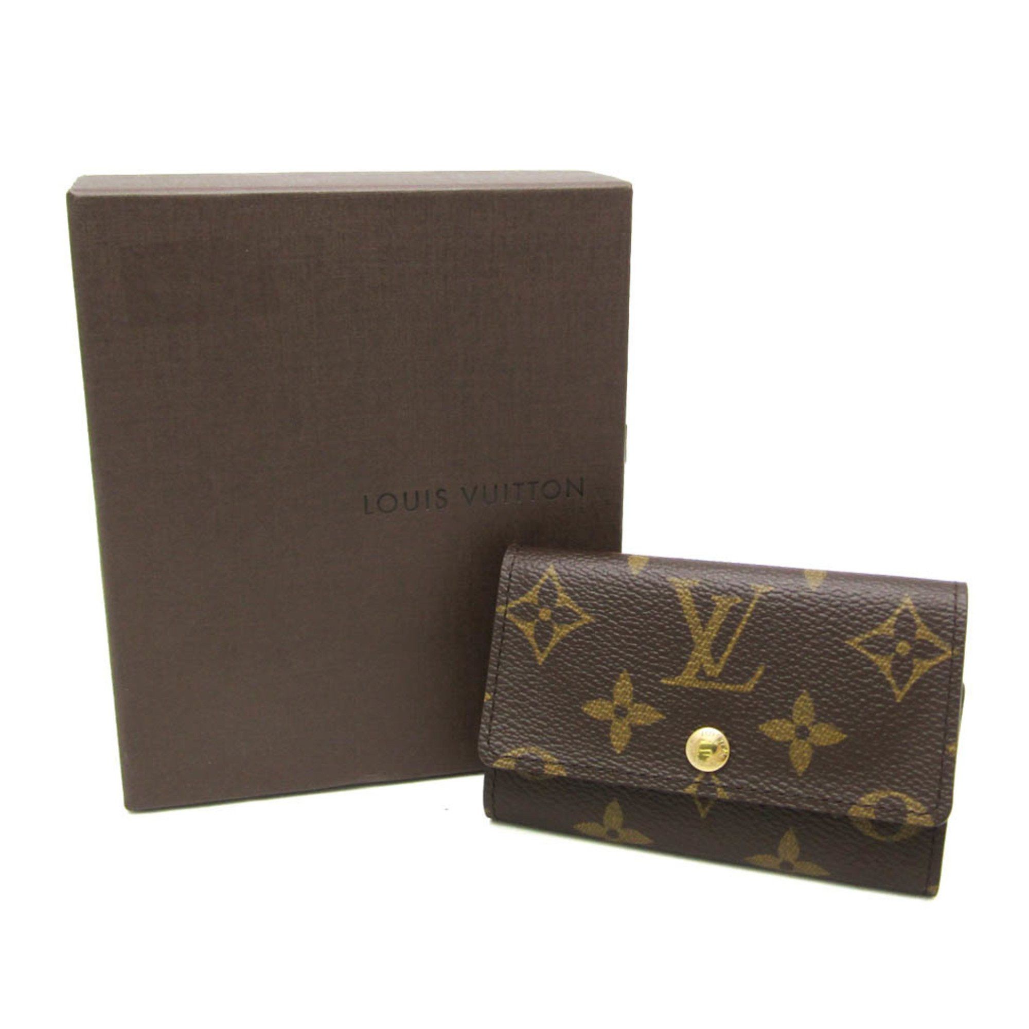 Louis Vuitton Multiclés Brown Canvas Wallet (Pre-Owned) Size ONE SIZE - 10 Thumbnail