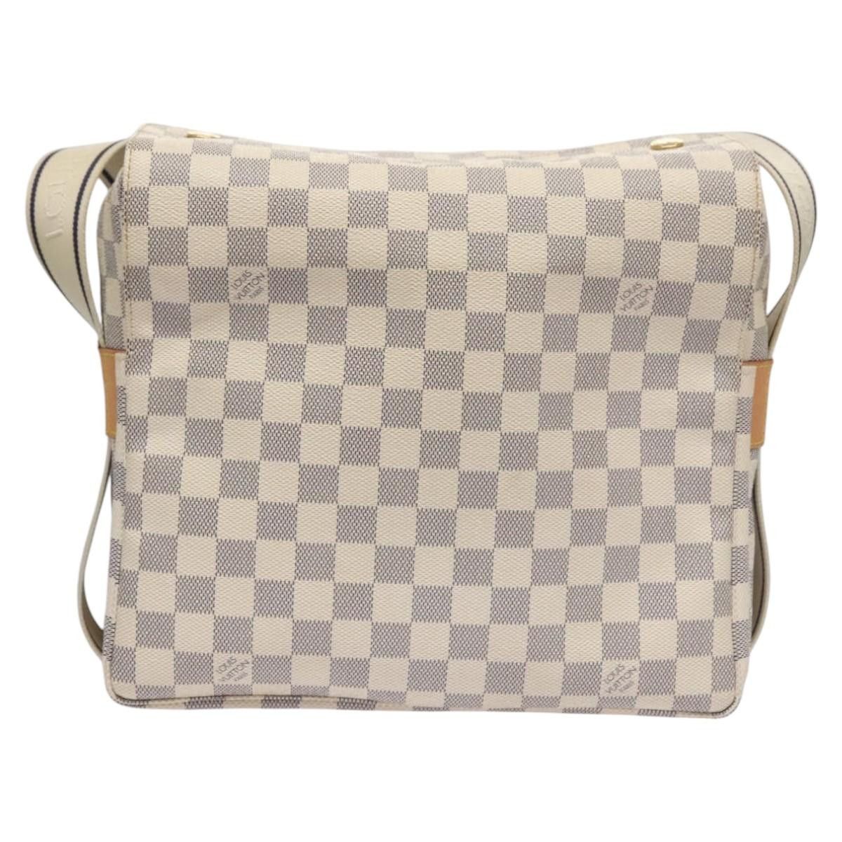 Louis Vuitton Naviglio White Canvas Shoulder Bag (Pre-Owned) Size ONE SIZE - 2 Thumbnail