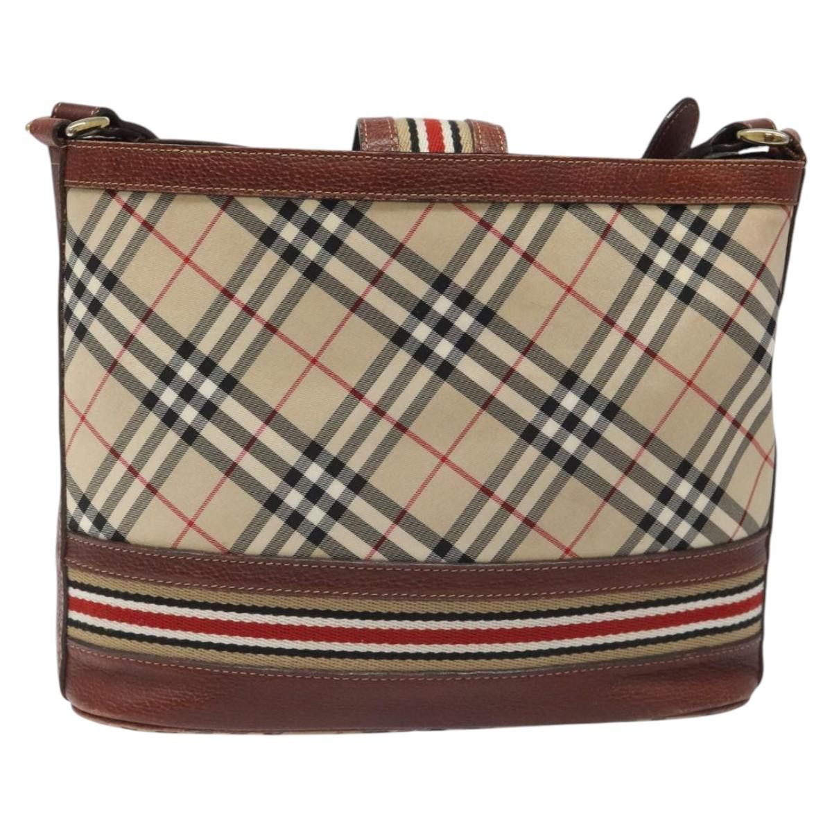 Burberry Nova Check Beige Ceramic Shoulder Bag (Pre-Owned) Size ONE SIZE - 2 Thumbnail