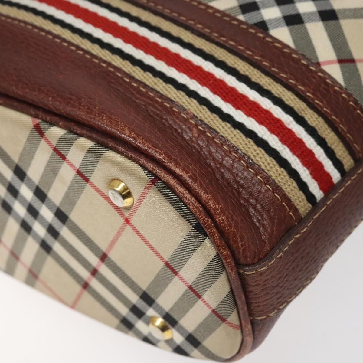 Burberry Nova Check Beige Ceramic Shoulder Bag (Pre-Owned) Size ONE SIZE - 9 Thumbnail
