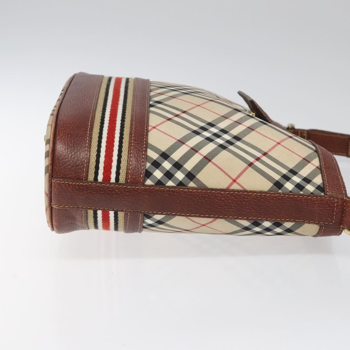 Burberry Nova Check Beige Ceramic Shoulder Bag (Pre-Owned) Size ONE SIZE - 3 Thumbnail