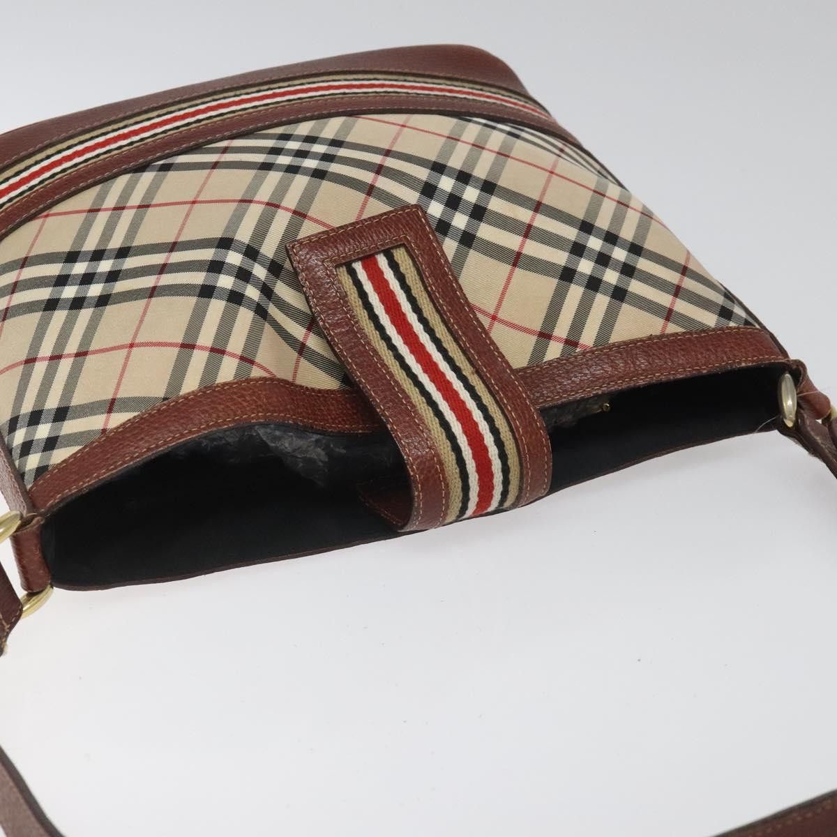 Burberry Nova Check Beige Ceramic Shoulder Bag (Pre-Owned) Size ONE SIZE - 15 Thumbnail