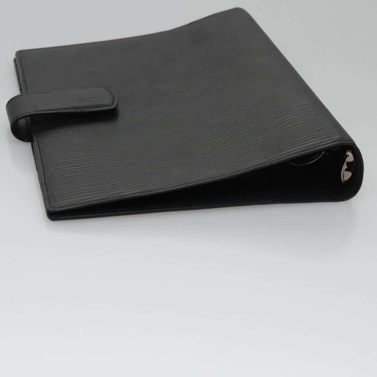 Louis Vuitton Agenda Cover Black Leather Wallet (Pre-Owned) Size ONE SIZE - 12 Thumbnail