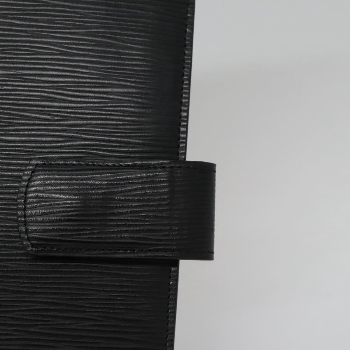 Louis Vuitton Agenda Cover Black Leather Wallet (Pre-Owned) Size ONE SIZE - 14 Thumbnail