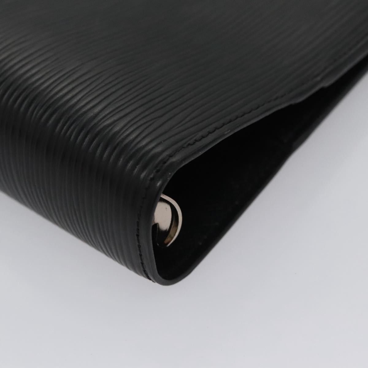 Louis Vuitton Agenda Cover Black Leather Wallet (Pre-Owned) Size ONE SIZE - 5 Thumbnail