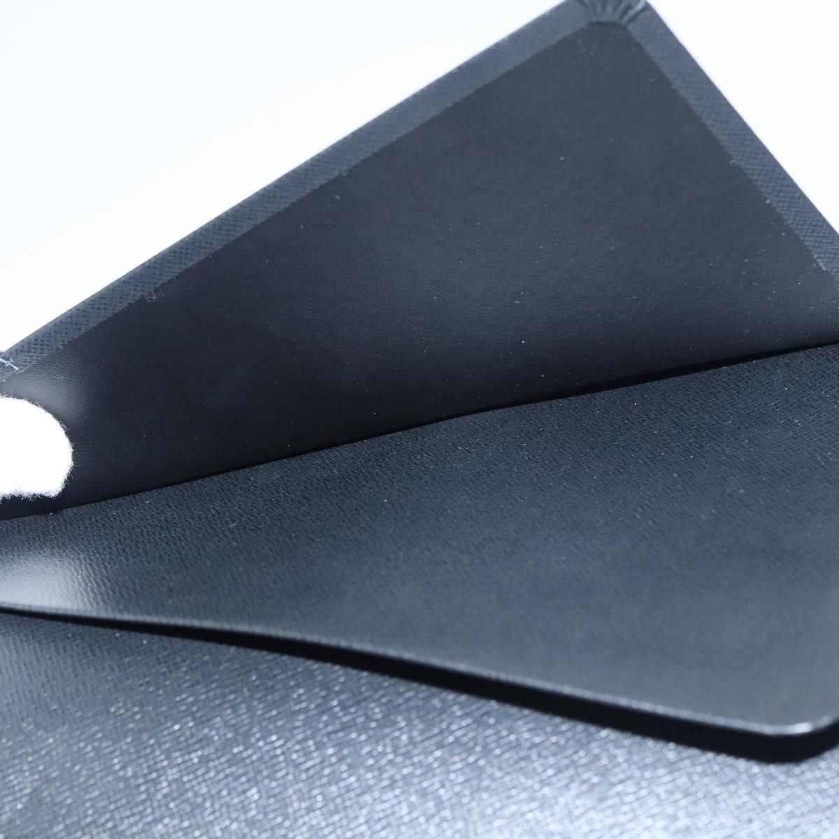 Louis Vuitton Agenda Cover Black Leather Wallet (Pre-Owned) Size ONE SIZE - 18 Thumbnail