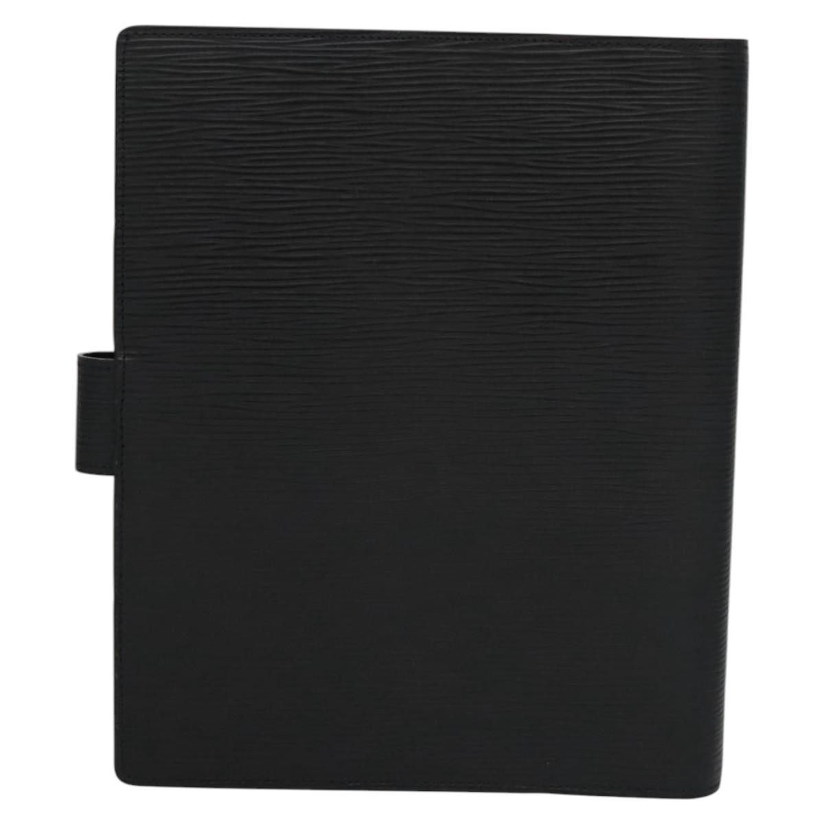 Louis Vuitton Agenda Cover Black Leather Wallet (Pre-Owned) Size ONE SIZE - 2 Thumbnail
