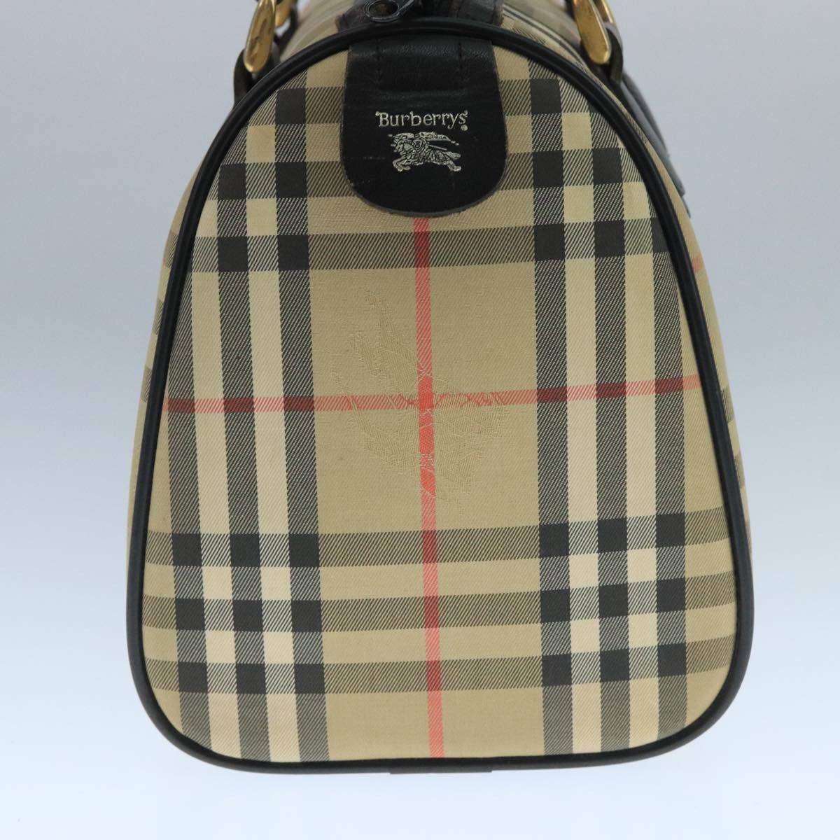 Burberry Nova Check Beige Canvas Travel Bag (Pre-Owned) Size ONE SIZE - 3 Thumbnail