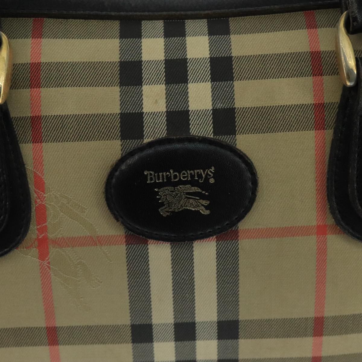 Burberry Nova Check Beige Canvas Travel Bag (Pre-Owned) Size ONE SIZE - 18 Thumbnail