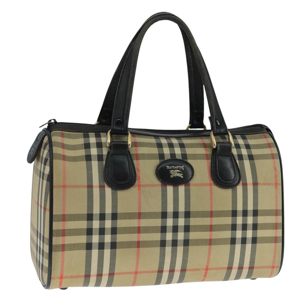 Burberry Nova Check Beige Canvas Travel Bag (Pre-Owned) Size ONE SIZE - 15 Thumbnail