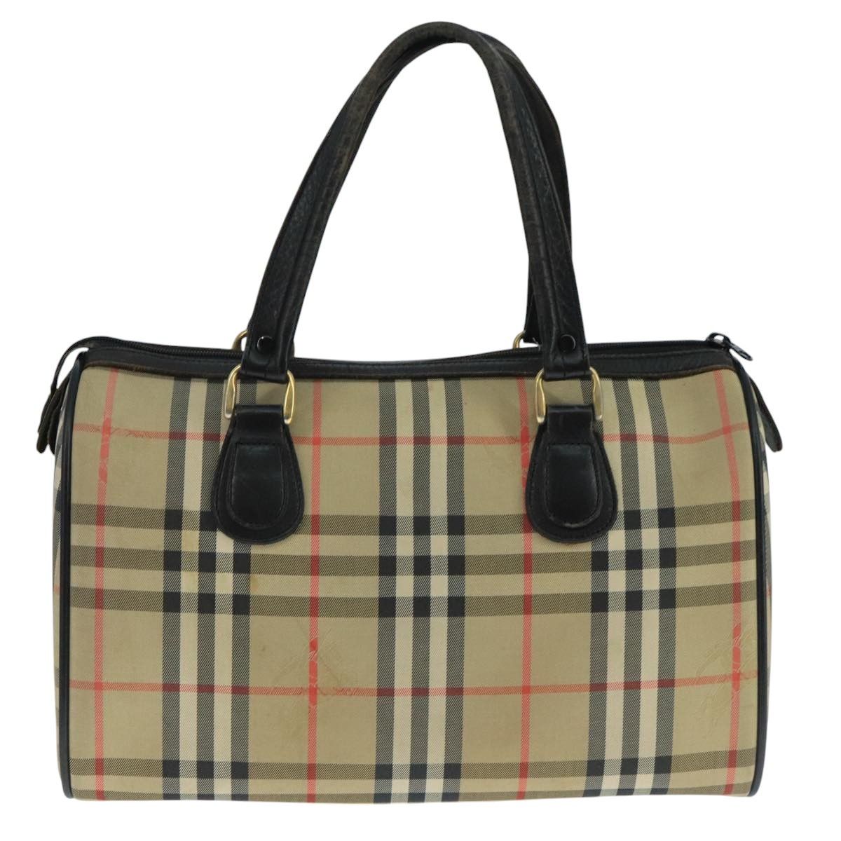 Burberry Nova Check Beige Canvas Travel Bag (Pre-Owned) Size ONE SIZE - 2 Thumbnail