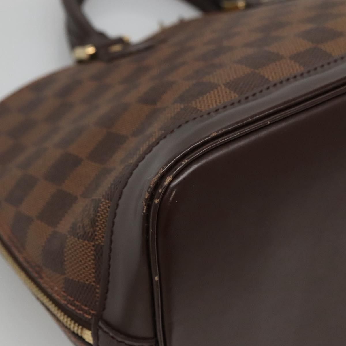 Louis Vuitton Alma Black Canvas Handbag (Pre-Owned) Size ONE SIZE - 8 Thumbnail