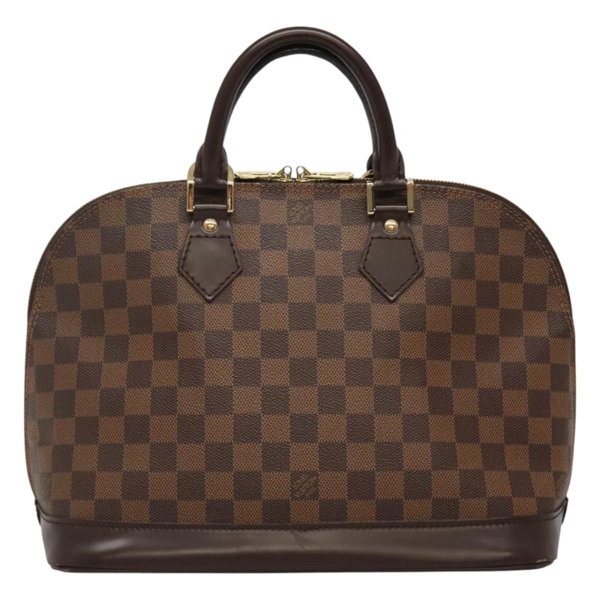 Louis Vuitton Alma Black Canvas Handbag (Pre-Owned) Size ONE SIZE - 2 Thumbnail