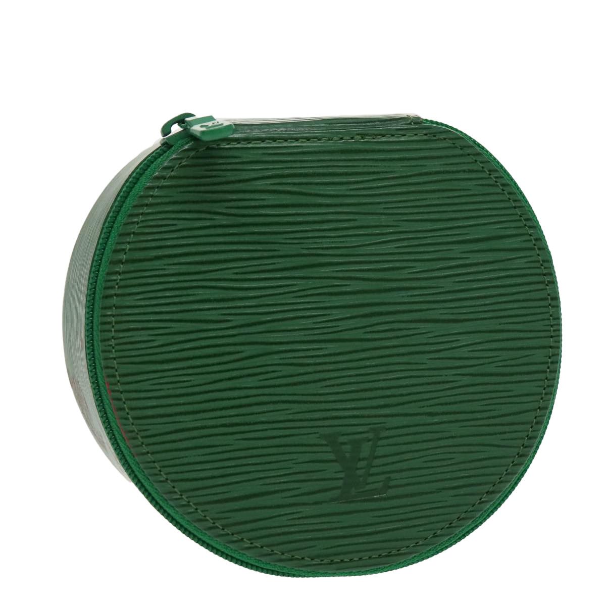 Louis Vuitton Ecrin Green Leather Clutch Bag (Pre-Owned) Size ONE SIZE - 11 Thumbnail