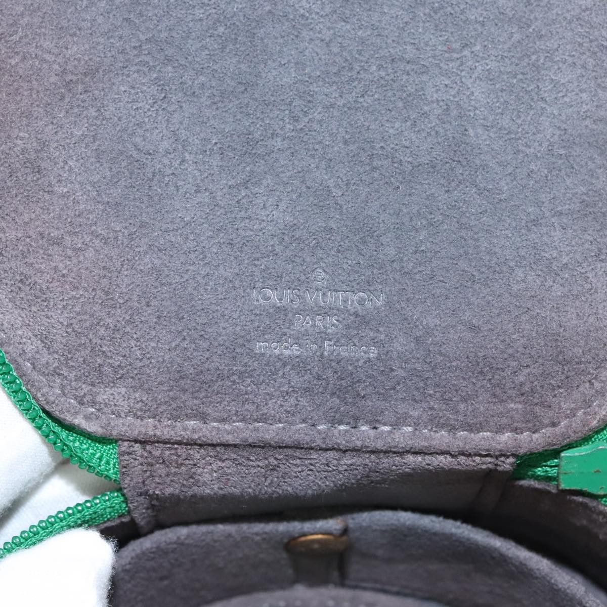 Louis Vuitton Ecrin Green Leather Clutch Bag (Pre-Owned) Size ONE SIZE - 10 Thumbnail