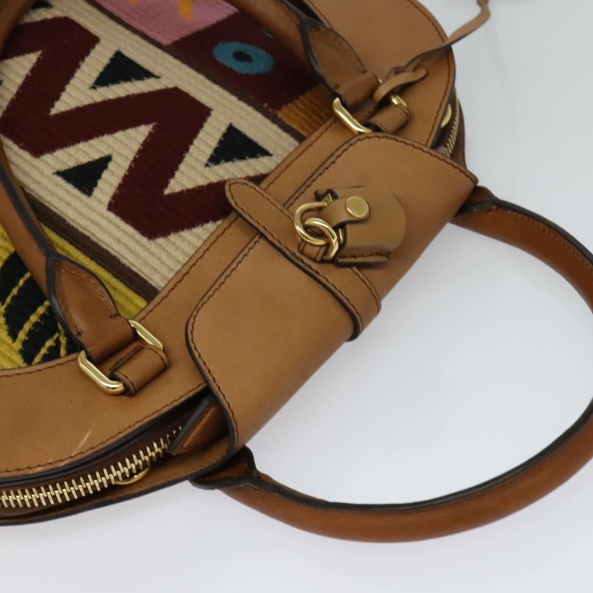 Burberry Prorsum Multicolour Canvas Handbag (Pre-Owned) Size ONE SIZE - 17 Thumbnail