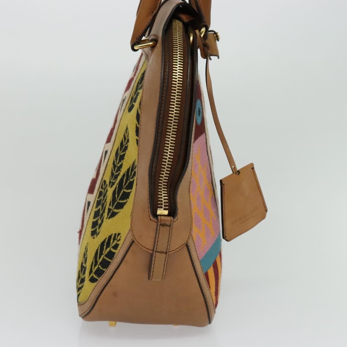 Burberry Prorsum Multicolour Canvas Handbag (Pre-Owned) Size ONE SIZE - 3 Thumbnail