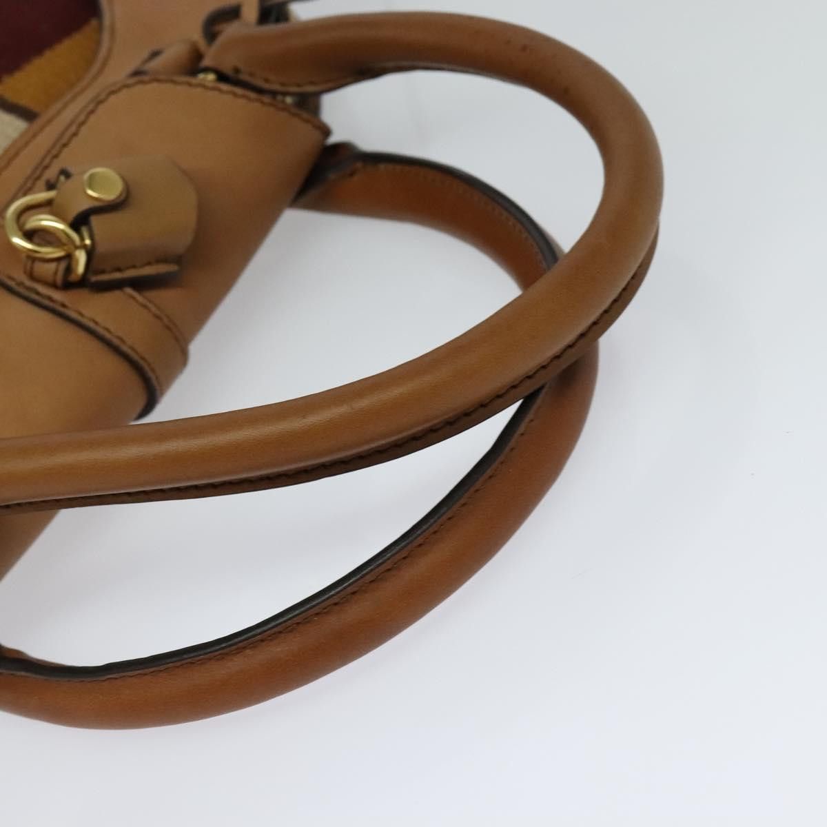 Burberry Prorsum Multicolour Canvas Handbag (Pre-Owned) Size ONE SIZE - 5 Thumbnail