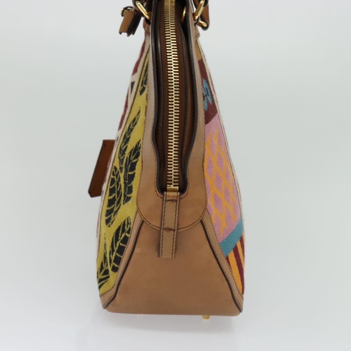 Burberry Prorsum Multicolour Canvas Handbag (Pre-Owned) Size ONE SIZE - 4 Thumbnail