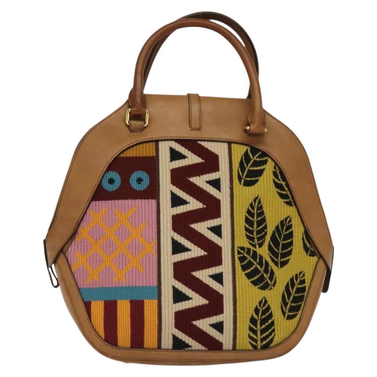 Burberry Prorsum Multicolour Canvas Handbag (Pre-Owned) Size ONE SIZE - 2 Thumbnail