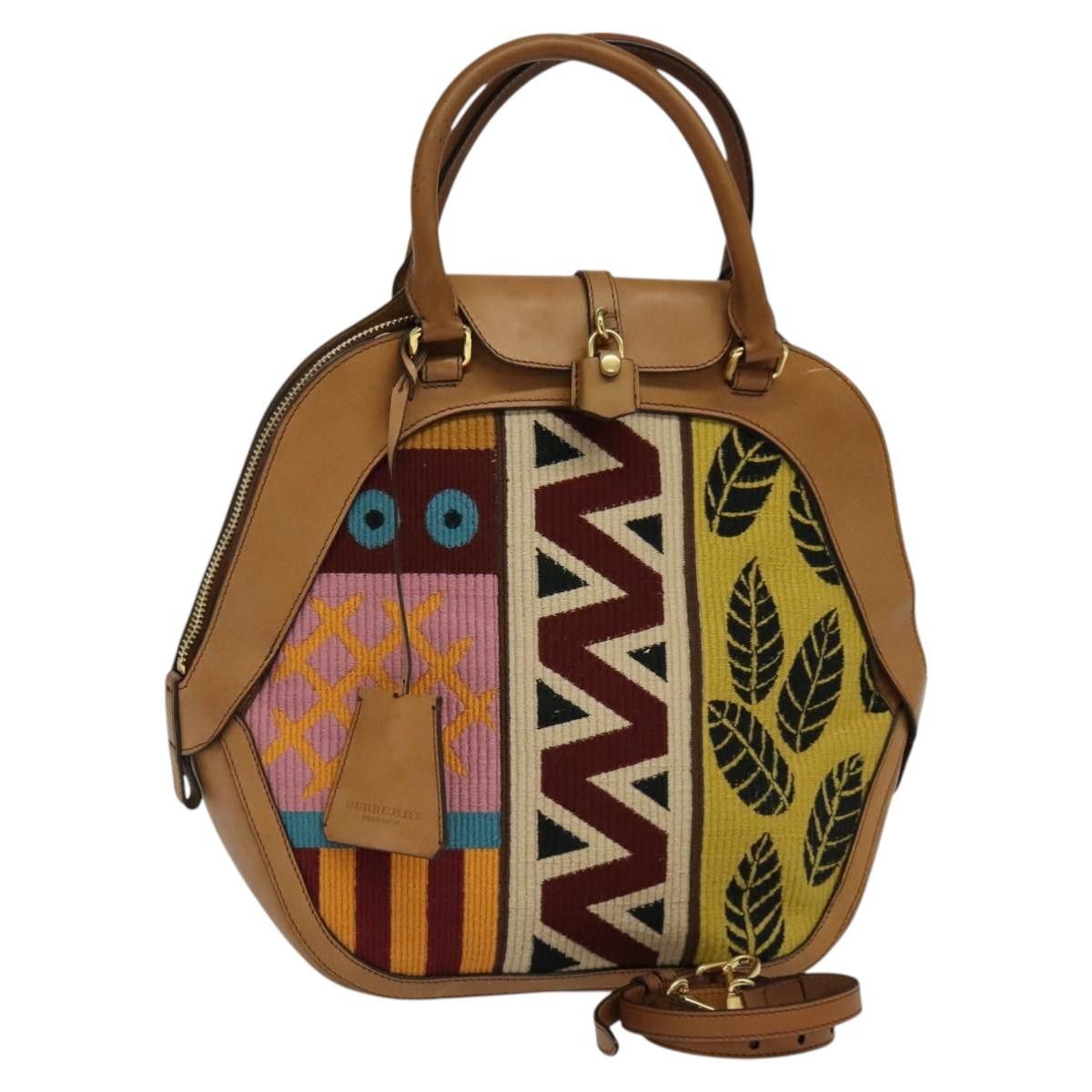 Burberry Prorsum Multicolour Canvas Handbag (Pre-Owned) Size ONE SIZE - 16 Thumbnail