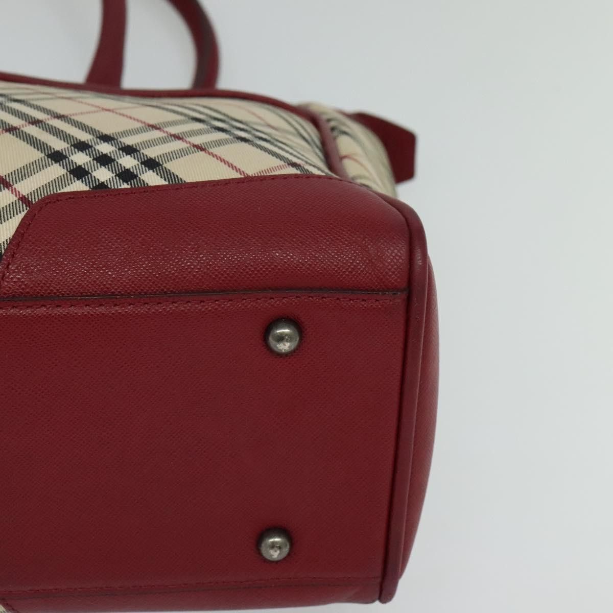 Burberry Nova Check Beige Canvas Tote Bag (Pre-Owned) Size ONE SIZE - 8 Thumbnail