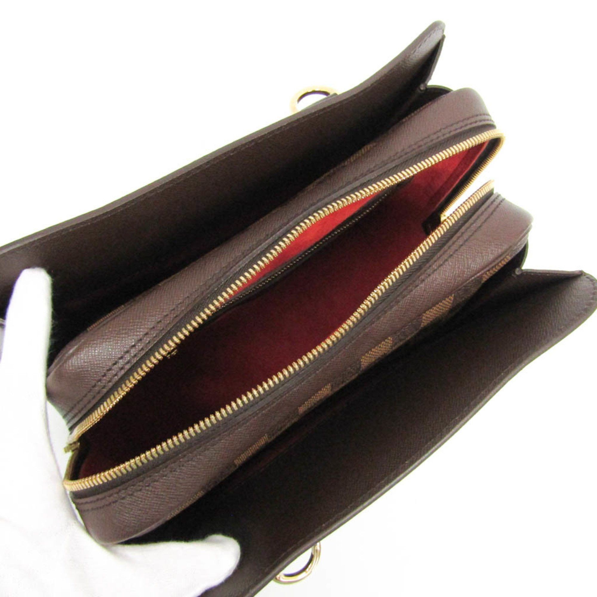 Louis Vuitton Triana Brown Canvas Handbag (Pre-Owned) Size ONE SIZE - 9 Thumbnail
