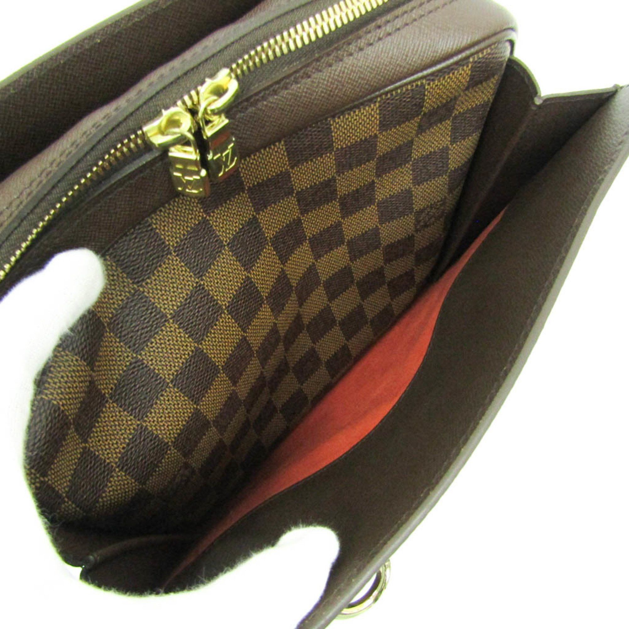 Louis Vuitton Triana Brown Canvas Handbag (Pre-Owned) Size ONE SIZE - 7 Thumbnail