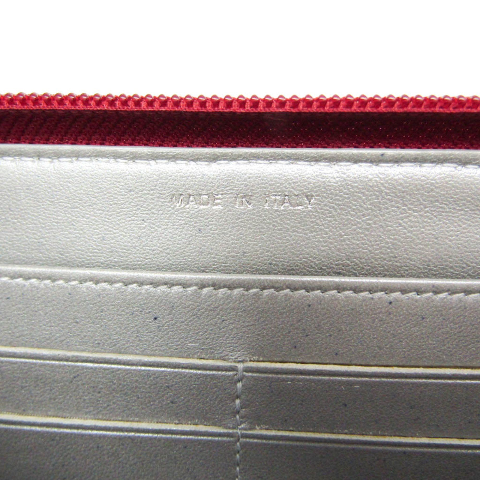 Chanel Camellia Burgundy Leather Wallet (Pre-Owned) Size ONE SIZE - 5 Thumbnail
