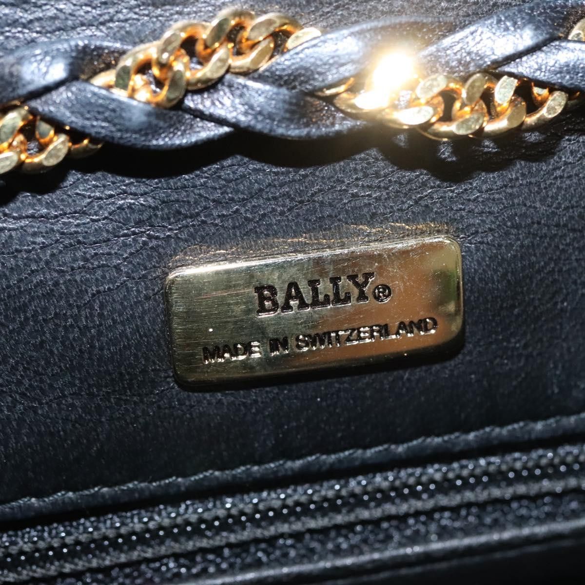 Bally Black Leather Shoulder Bag (Pre-Owned) Size ONE SIZE - 13 Thumbnail