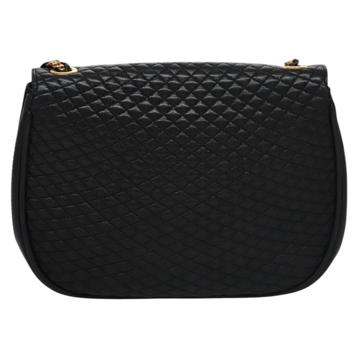 Bally Black Leather Shoulder Bag (Pre-Owned) Size ONE SIZE - 2 Thumbnail