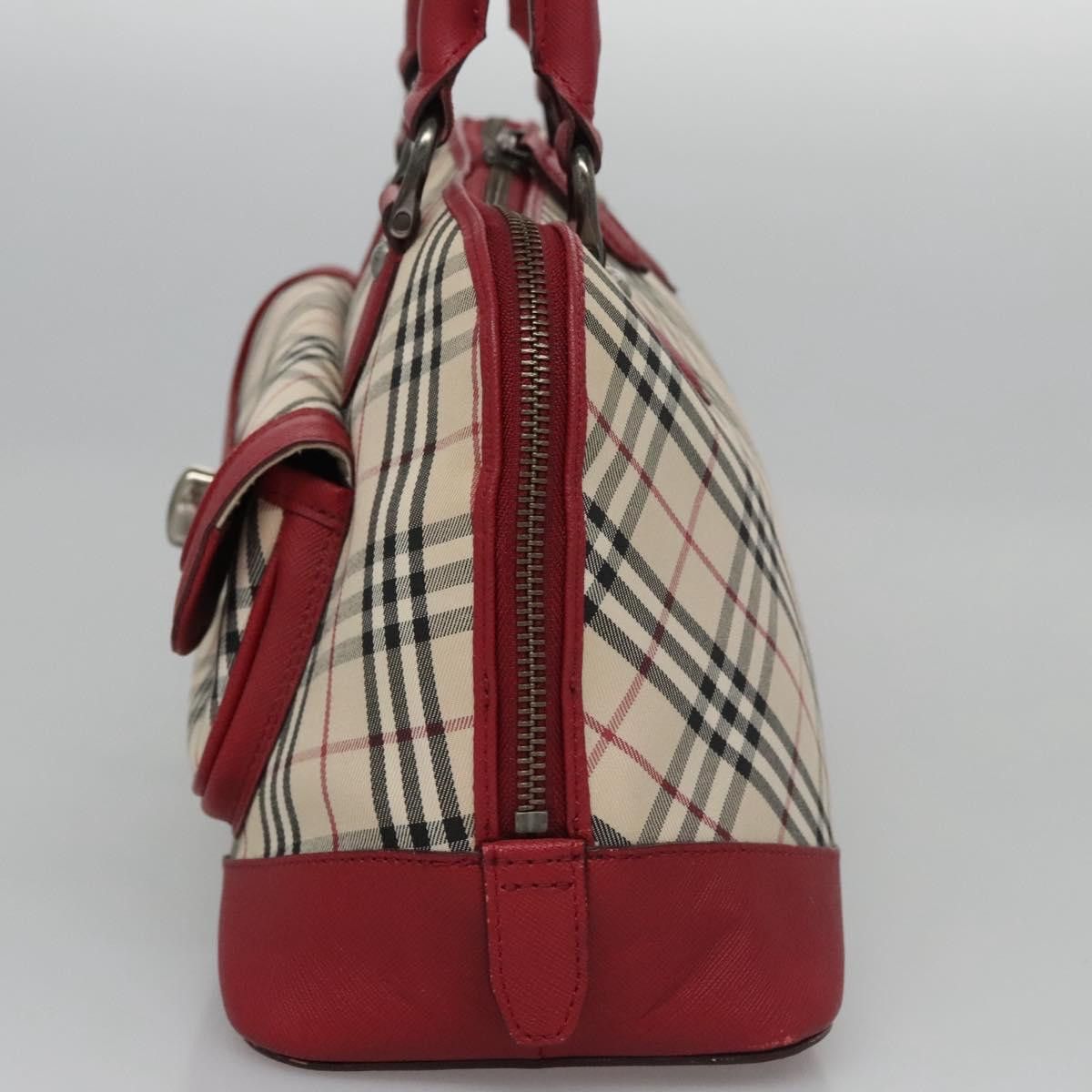 Burberry Nova Check Beige Canvas Handbag (Pre-Owned) Size ONE SIZE - 3 Thumbnail