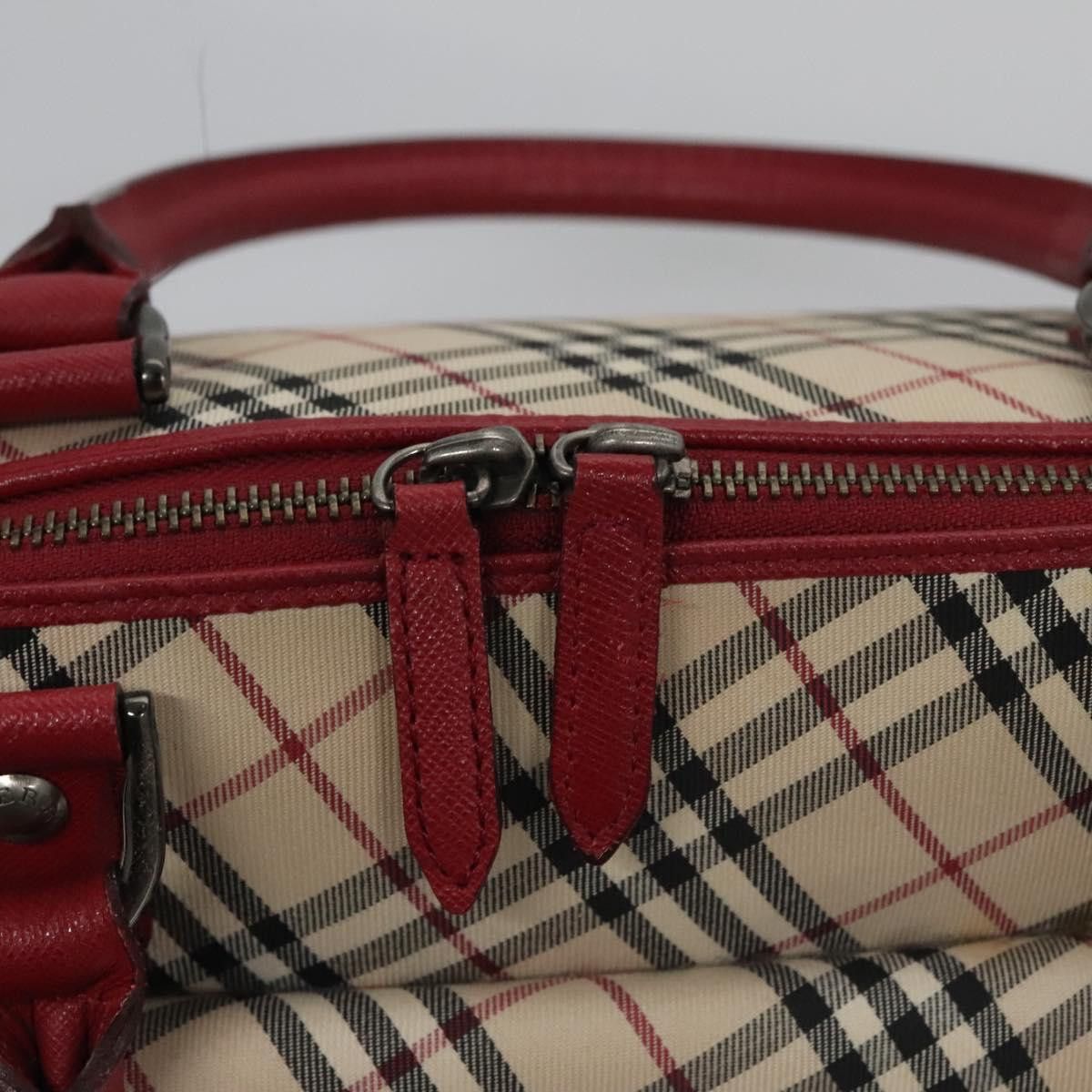 Burberry Nova Check Beige Canvas Handbag (Pre-Owned) Size ONE SIZE - 11 Thumbnail