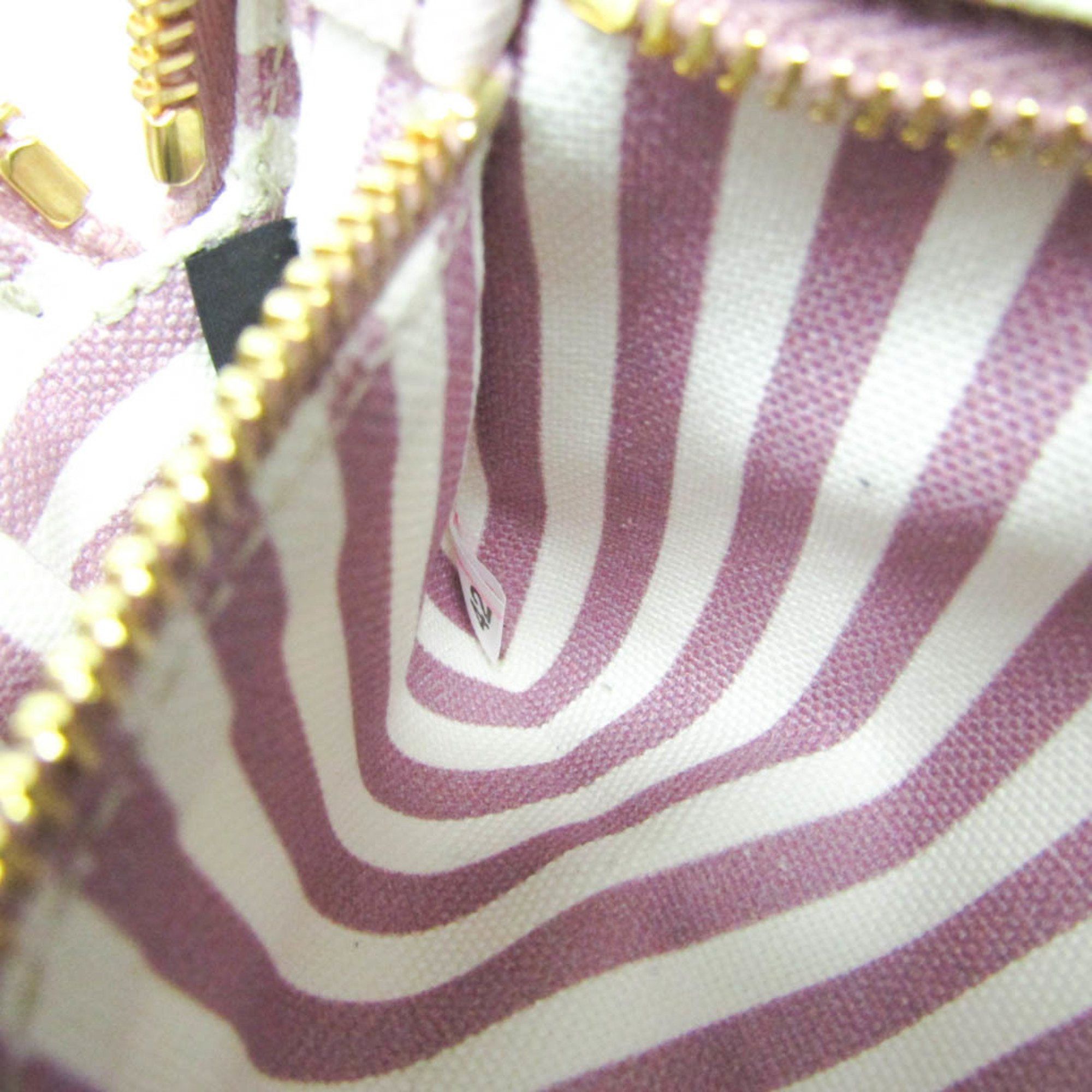 Prada Pink Cotton Clutch Bag (Pre-Owned) Size ONE SIZE - 13 Thumbnail