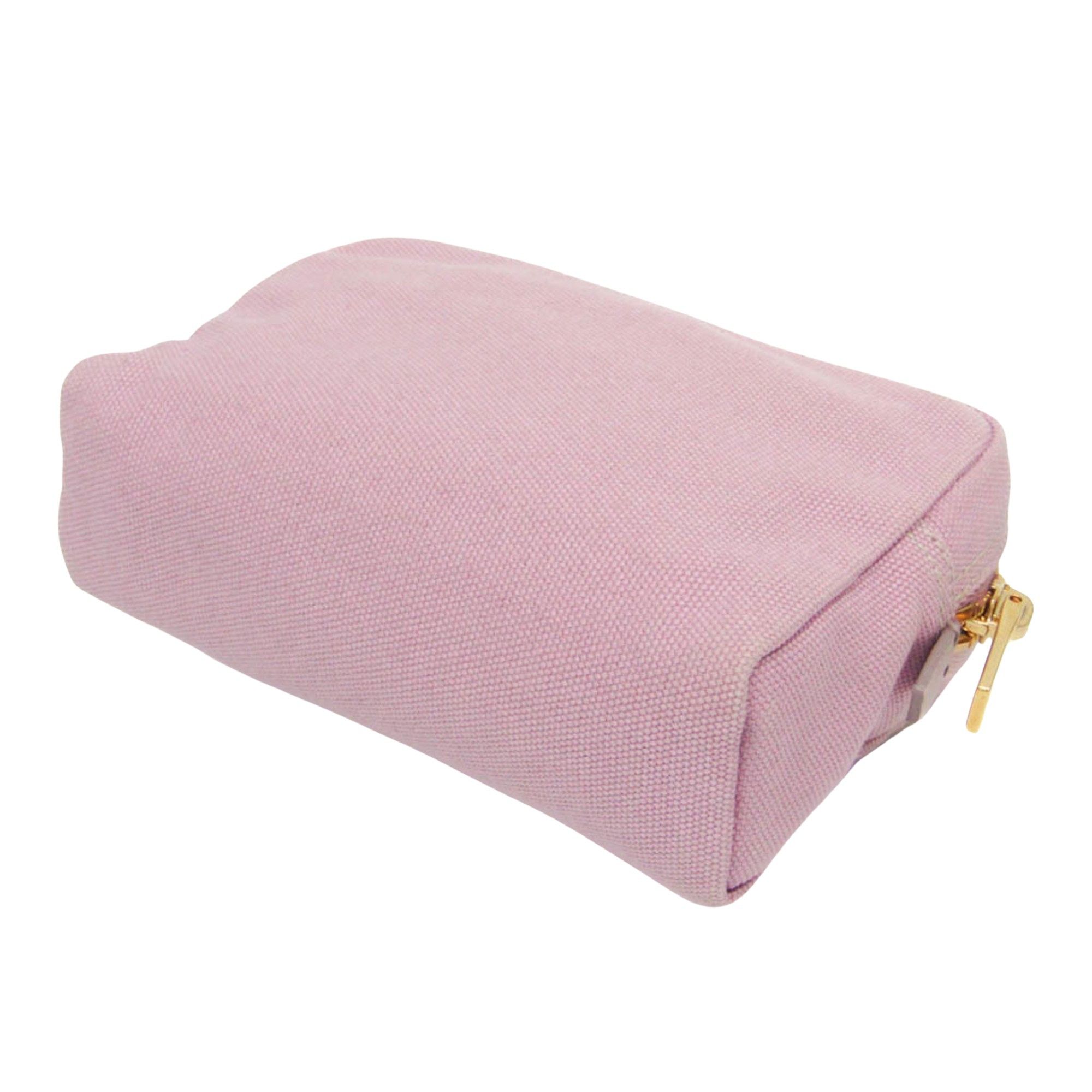 Prada Pink Cotton Clutch Bag (Pre-Owned) Size ONE SIZE - 2 Thumbnail