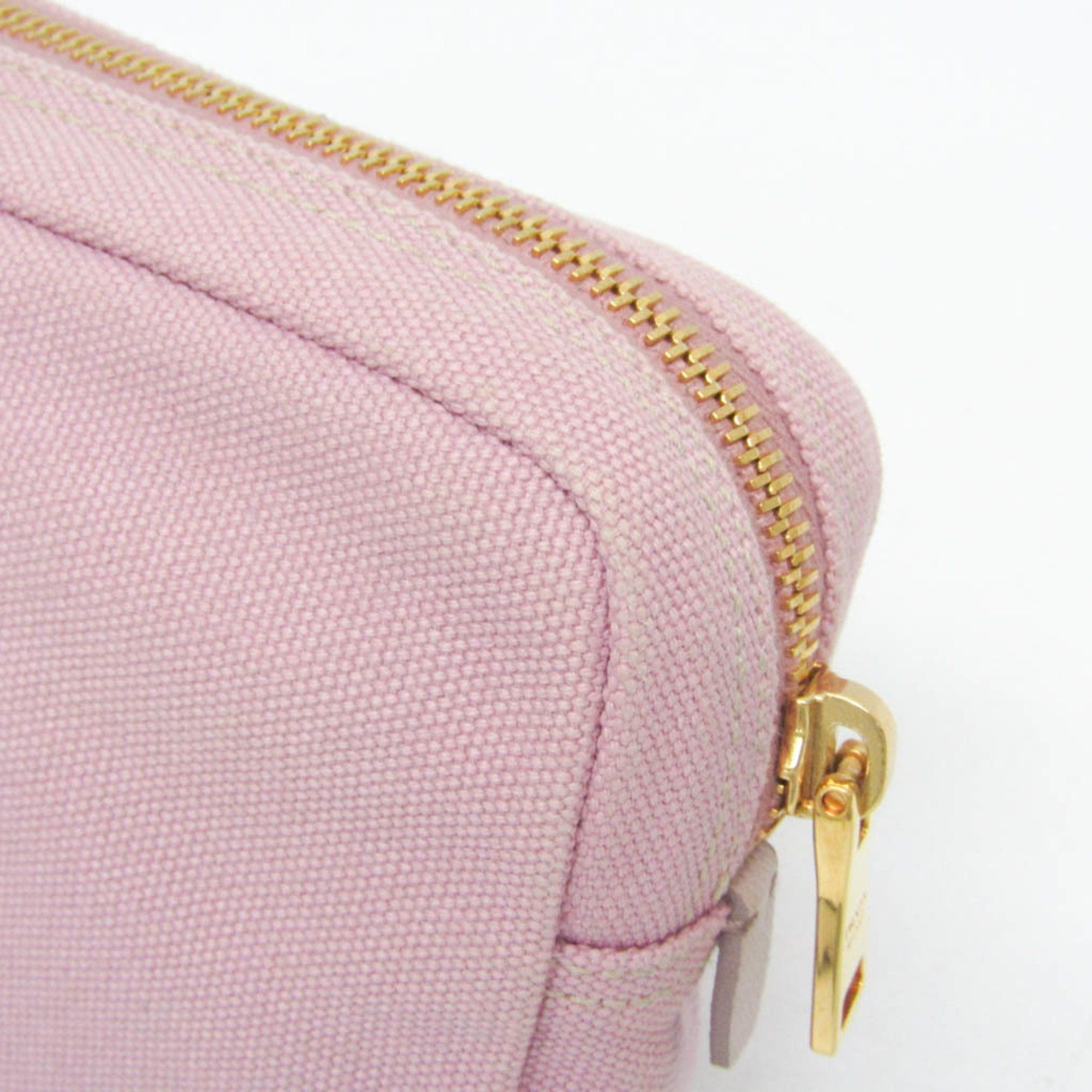 Prada Pink Cotton Clutch Bag (Pre-Owned) Size ONE SIZE - 6 Thumbnail