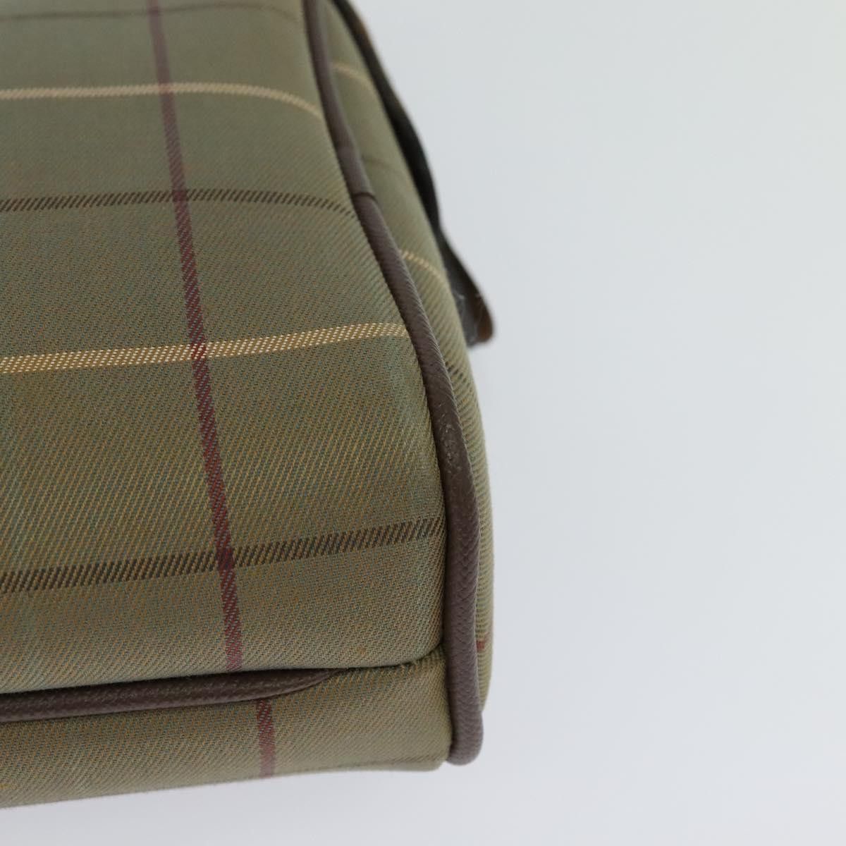 Burberry Nova Check Beige Canvas Clutch Bag (Pre-Owned) Size ONE SIZE - 8 Thumbnail