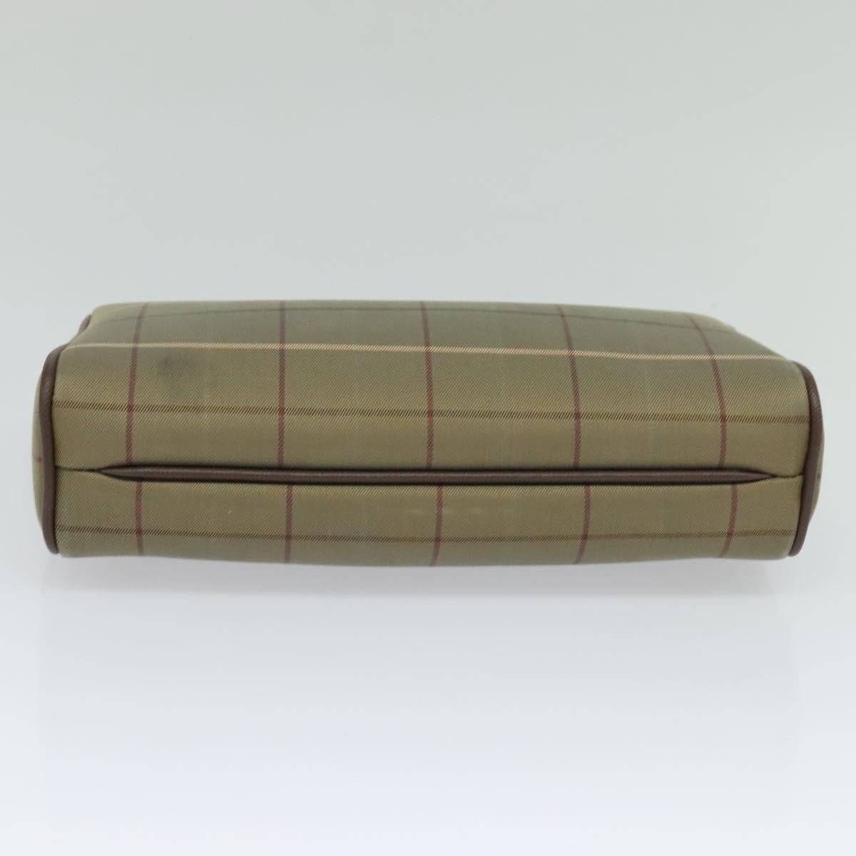 Burberry Nova Check Beige Canvas Clutch Bag (Pre-Owned) Size ONE SIZE - 13 Thumbnail