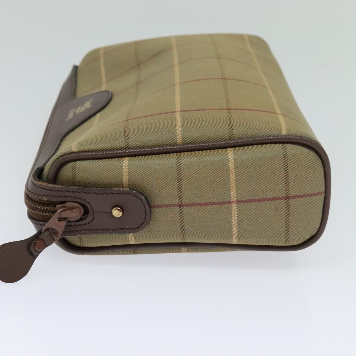 Burberry Nova Check Beige Canvas Clutch Bag (Pre-Owned) Size ONE SIZE - 3 Thumbnail