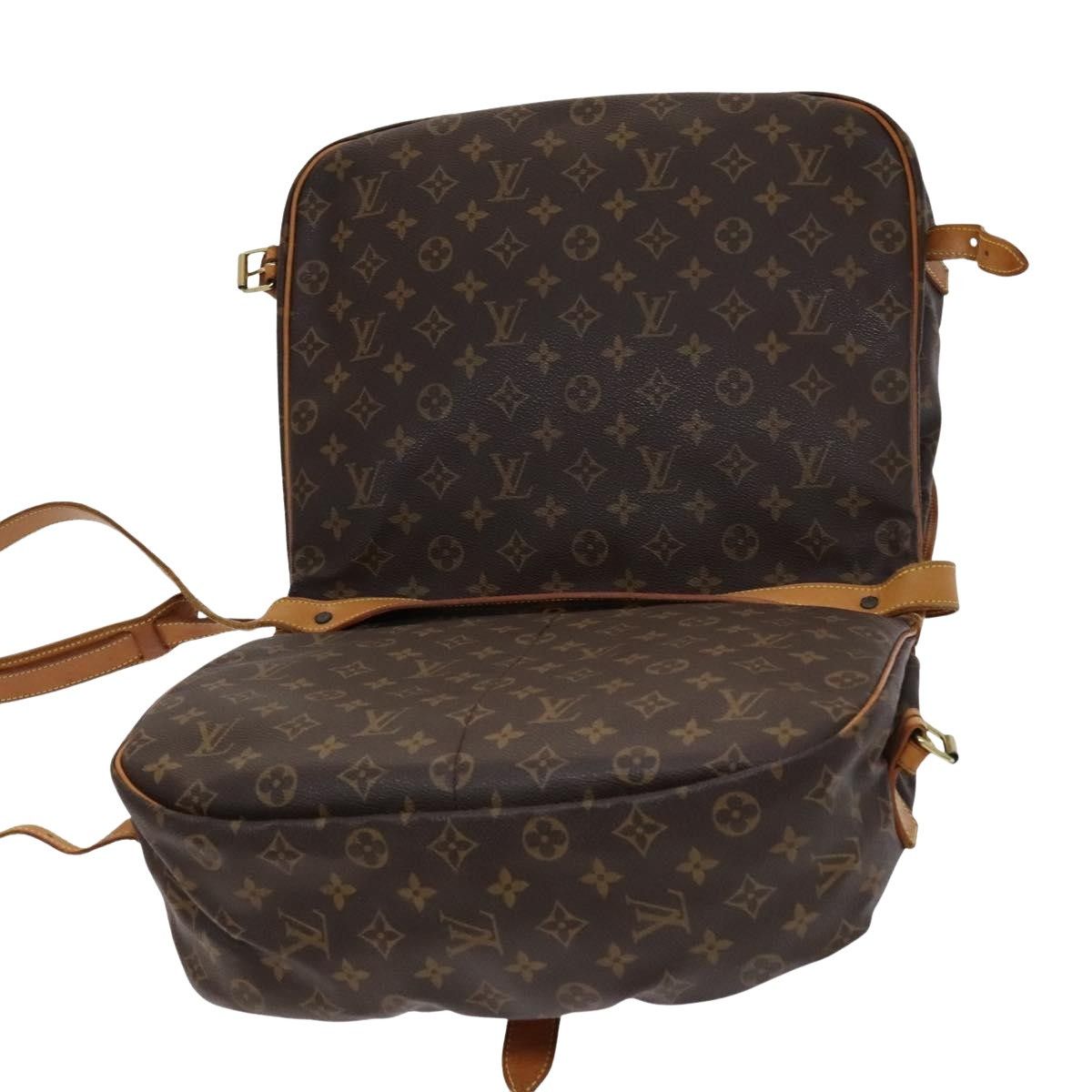 Louis Vuitton Saumur 35 Brown Canvas Shoulder Bag (Pre-Owned) Size ONE SIZE - 2 Thumbnail