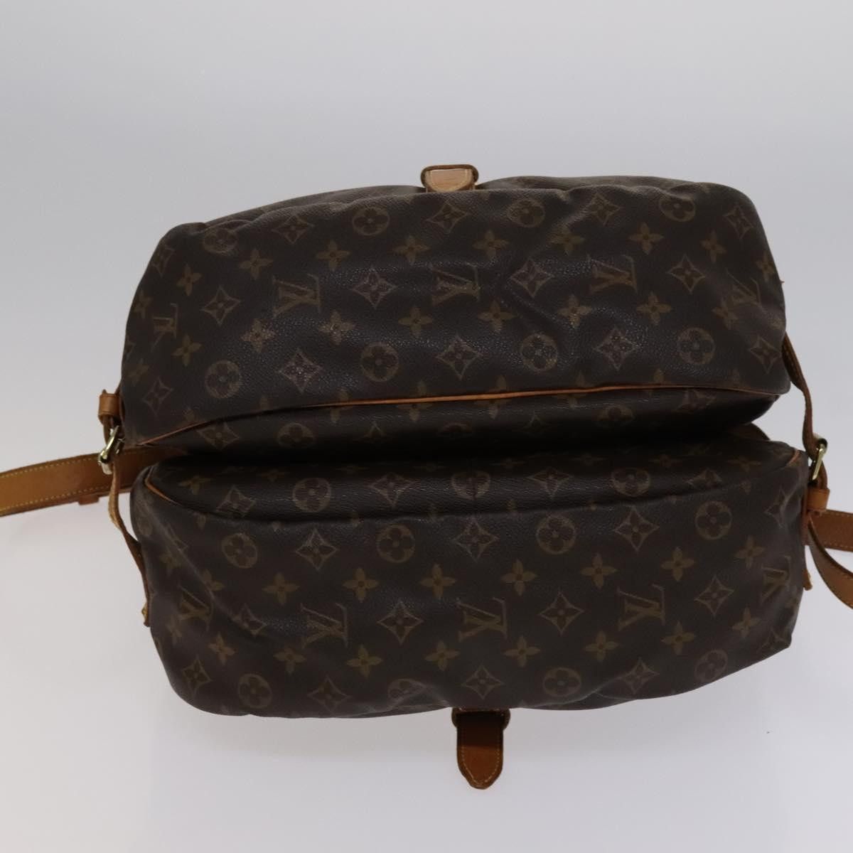 Louis Vuitton Saumur 35 Brown Canvas Shoulder Bag (Pre-Owned) Size ONE SIZE - 18 Thumbnail