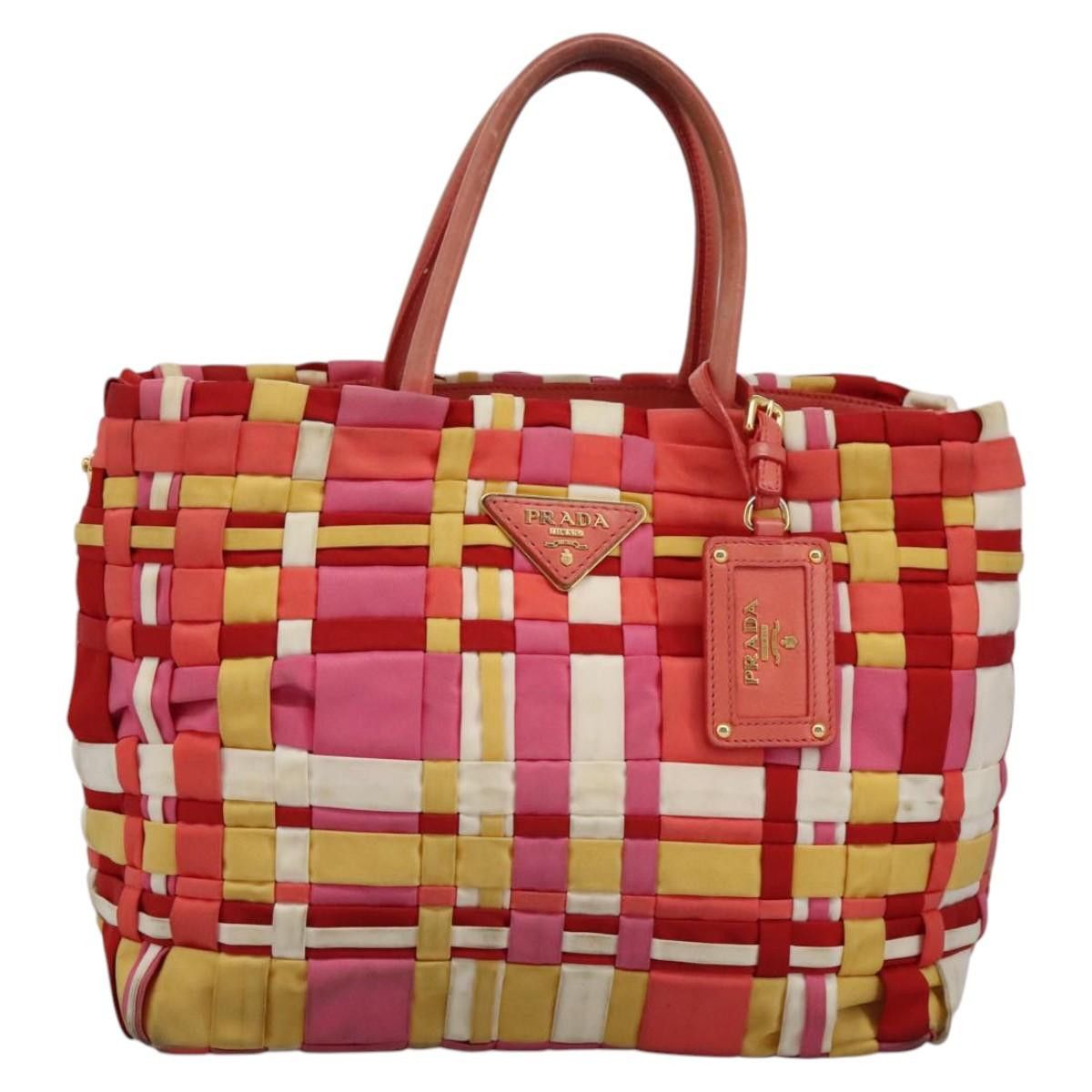 Prada Re-Nylon Red Synthetic Handbag (Pre-Owned) Size ONE SIZE - 19 Thumbnail