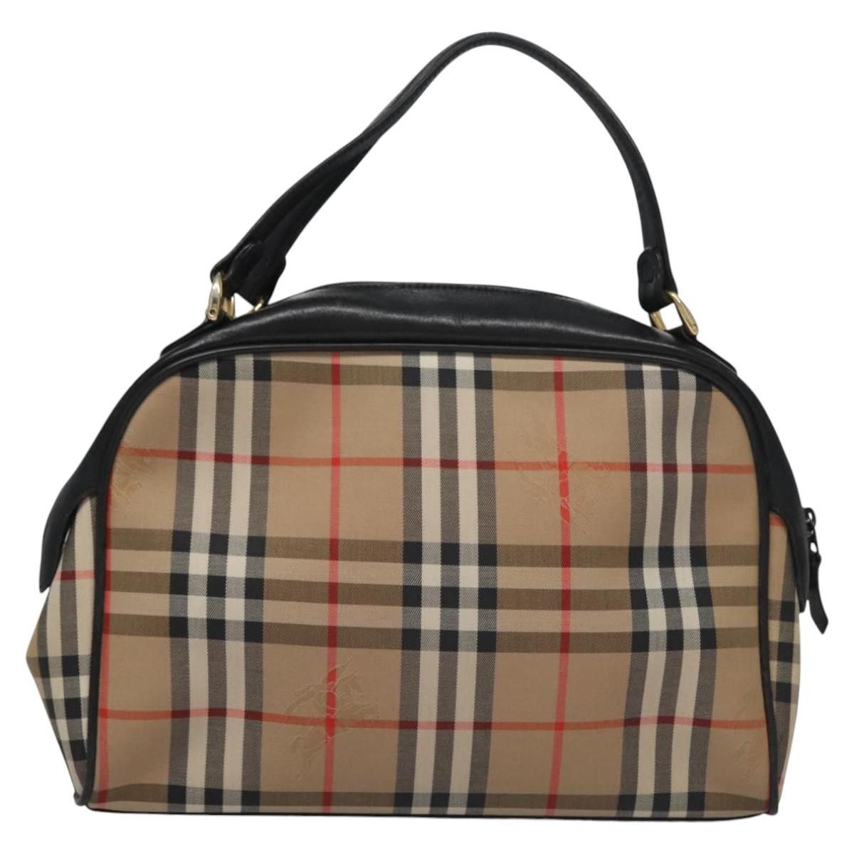 Burberry London Beige Canvas Handbag (Pre-Owned) Size ONE SIZE - 2 Thumbnail