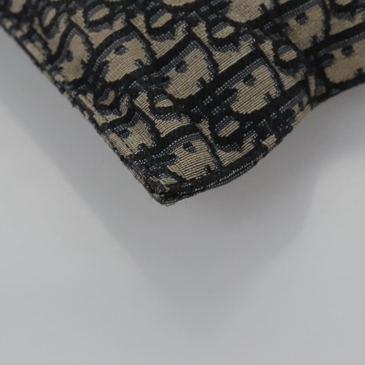 Dior Trotter Navy Canvas Clutch Bag (Pre-Owned) Size ONE SIZE - 9 Thumbnail
