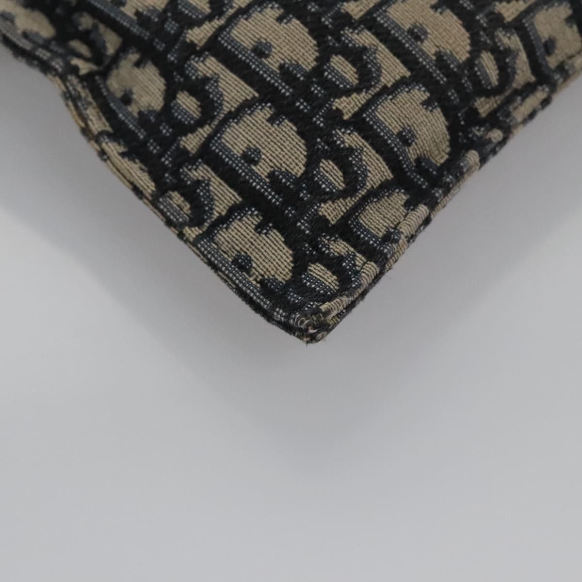 Dior Trotter Navy Canvas Clutch Bag (Pre-Owned) Size ONE SIZE - 8 Thumbnail