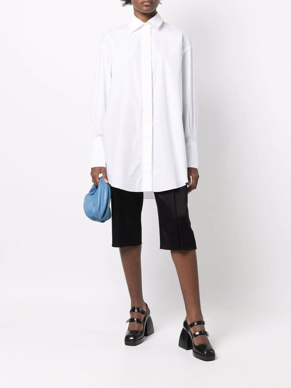 Patou ICONIC MINI SHIRT DRESS Size M / US 6-8 / IT 42-44 - 3 Thumbnail