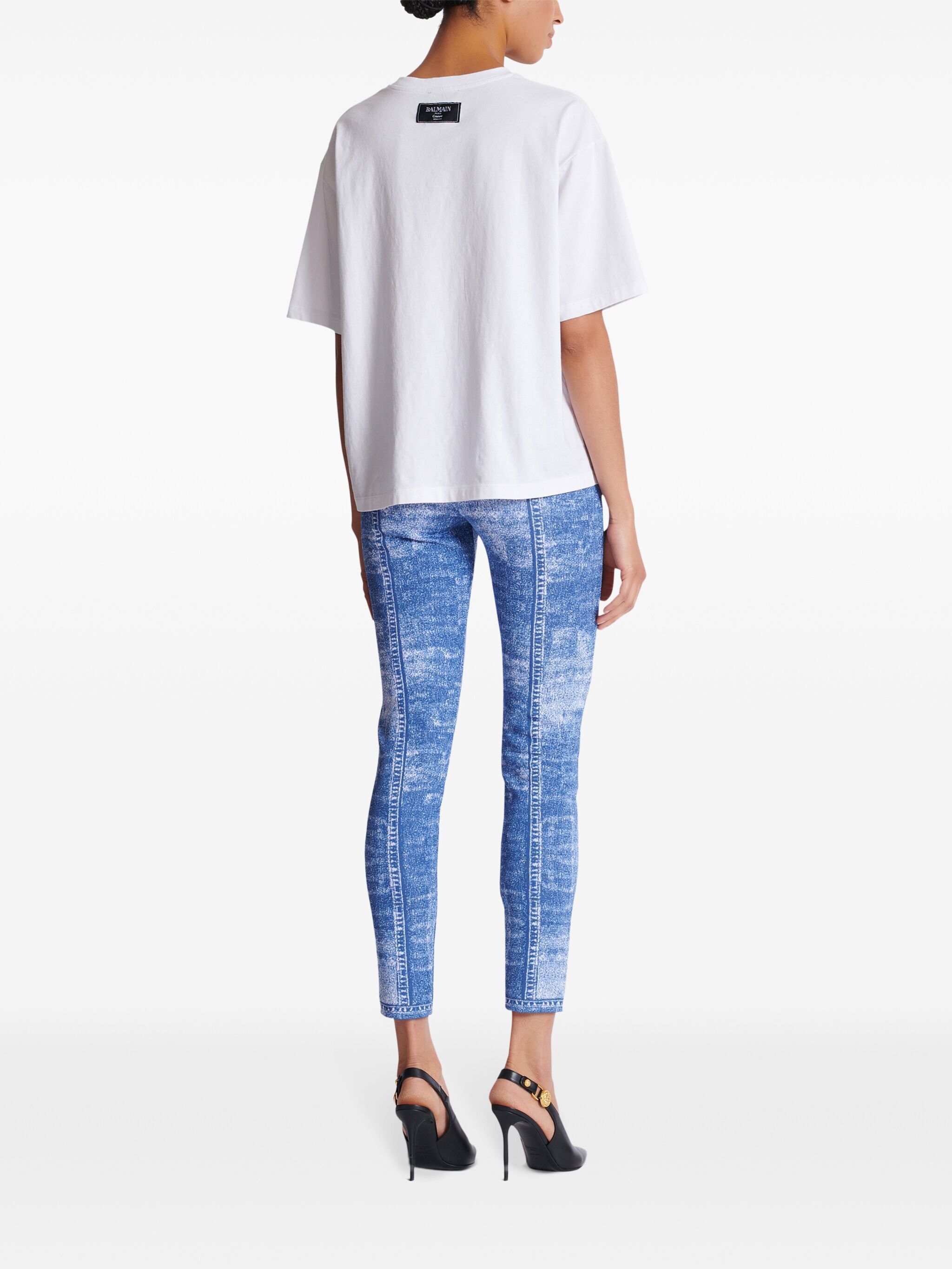 Balmain SS BALMAIN KISS PRINT T-SHIRT Size S / US 4 / IT 40 - 3 Thumbnail