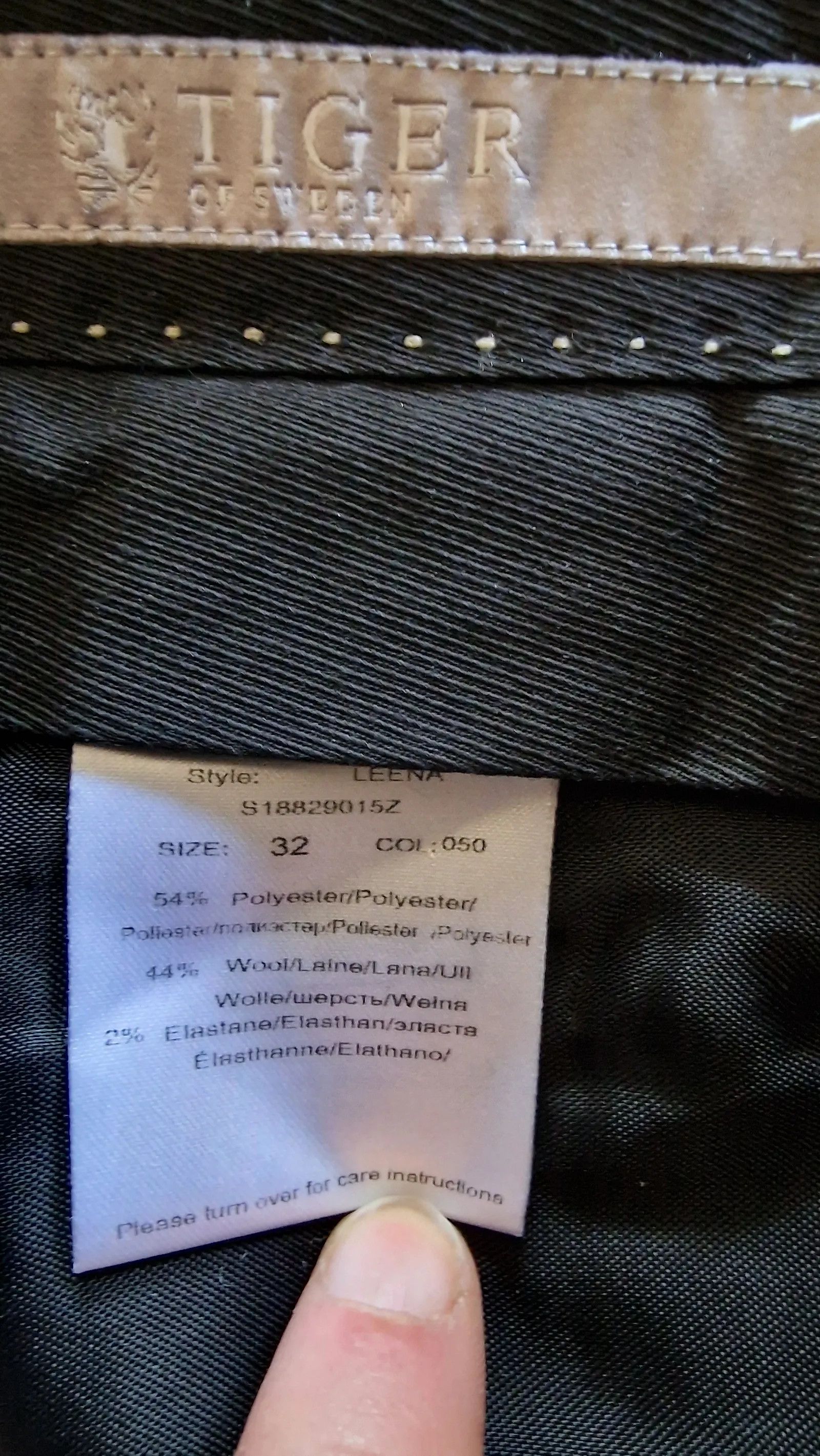 Tiger of Sweden Tiger of Sweden Pants Size 24" / US 00 / IT 34 - 3 Thumbnail