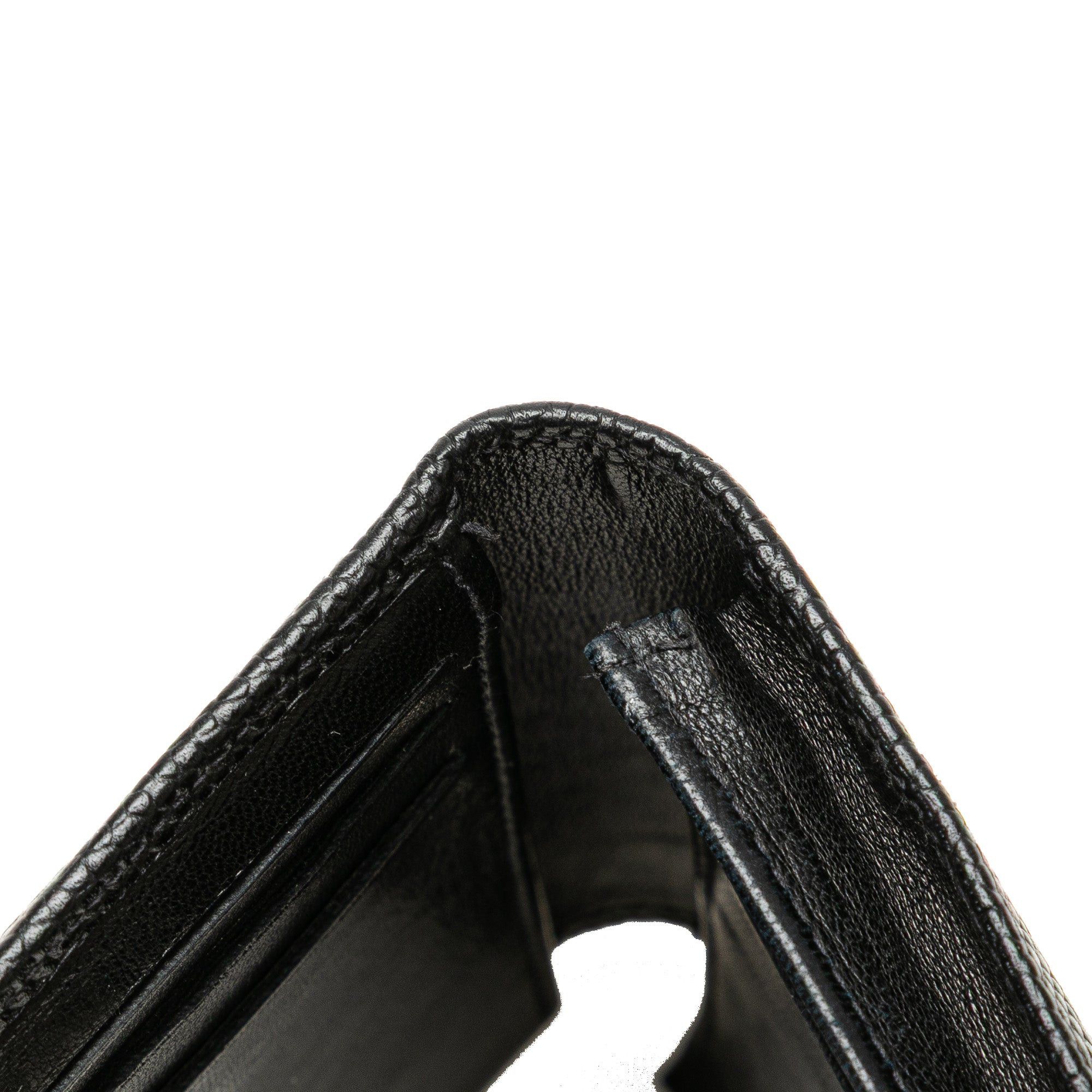 Chanel Chanel CC Caviar Card Holder Black Size ONE SIZE - 12 Thumbnail